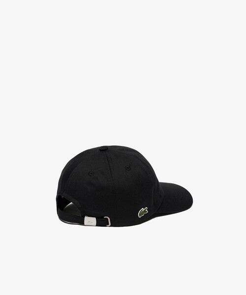 LACOSTE（ラコステ）の「フロントブランク6パネルキャップ（キャップ・メンズ・ネイビー/ベージュ/ブラック・58cm）」の4枚目の写真
