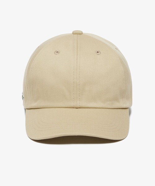 LACOSTE（ラコステ）の「フロントブランク6パネルキャップ（キャップ・メンズ・ネイビー/ベージュ/ブラック・58cm）」の9枚目の写真