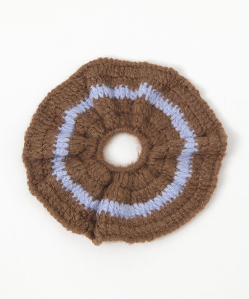 GEORGE'S（ジョージズ）の「BIGニットシュシュ（シュシュ・レディース・ブラウン系その他/ブルー系その他/ホワイト系その他・FREE）」の11枚目の写真