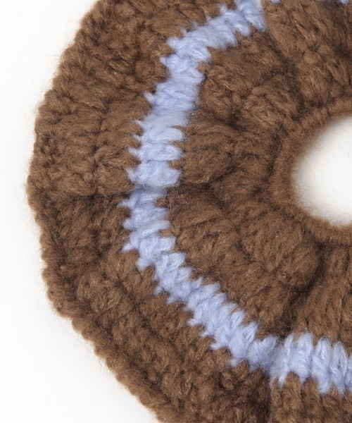 GEORGE'S（ジョージズ）の「BIGニットシュシュ（シュシュ・レディース・ブラウン系その他/ブルー系その他/ホワイト系その他・FREE）」の14枚目の写真