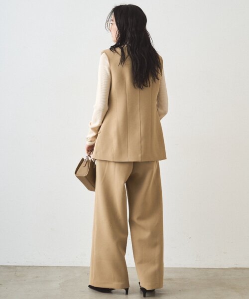 LOUNGEDRESS（ラウンジドレス）の「ボンディングパンツ（その他パンツ・レディース・ベージュ/ブラック・MEDIUM/SMALL）」の21枚目の写真