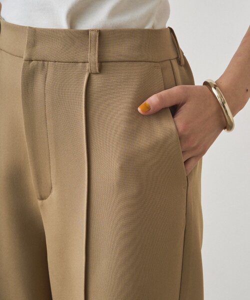 LOUNGEDRESS（ラウンジドレス）の「ボンディングパンツ（その他パンツ・レディース・ベージュ/ブラック・MEDIUM/SMALL）」の7枚目の写真