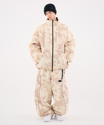 DOLL OUTERWEAR（ドラ アウターウェア）の「[DOLL x DUMDIDUM] 2526 リバーシブルティロパディングジャケット&パンツセット ミリタリー 男女共用（セットアップ）」