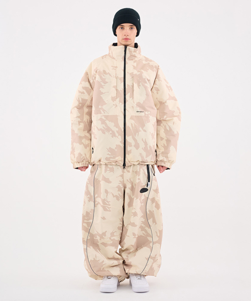 DOLL OUTERWEAR（ドラ アウターウェア）の「[DOLL x DUMDIDUM] 2526 リバーシブルティロパディングジャケット&パンツセット ミリタリー 男女共用（セットアップ・レディース・その他・SMALL/MEDIUM/LARGE/X-LARGE）」の15枚目の写真