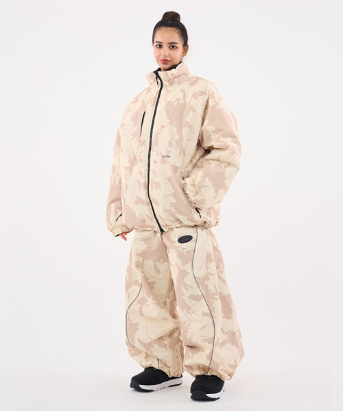 DOLL OUTERWEAR（ドラ アウターウェア）の「[DOLL x DUMDIDUM] 2526 リバーシブルティロパディングジャケット&パンツセット ミリタリー 男女共用（セットアップ・レディース・その他・SMALL/MEDIUM/LARGE/X-LARGE）」の19枚目の写真