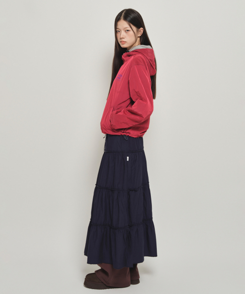 HOMEBODY THINGS(ホームバディ ティングズ)の「NEED SOME SPACE WINDBREAKER (RED)(ナイロンジャケット・レディース・その他・1/2)」の3枚目の写真