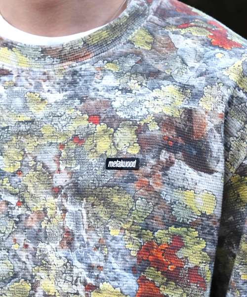 WISM(ウィズム)の「Metalwood Studio / メタルウッド スタジオ MINI METAL LOGO THERMAL SHIRT(Tシャツ/カットソー・メンズ・その他/ブラック・MEDIUM/LARGE)」の4枚目の写真