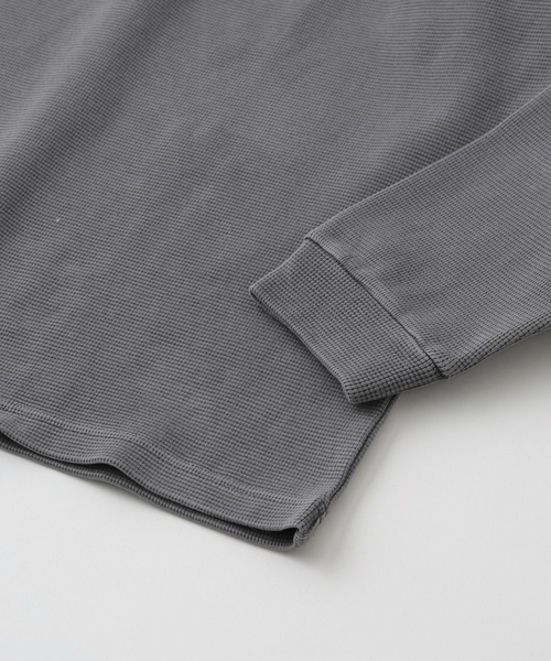 WISM(ウィズム)の「Metalwood Studio / メタルウッド スタジオ MINI METAL LOGO THERMAL SHIRT(Tシャツ/カットソー・メンズ・その他/ブラック・MEDIUM/LARGE)」の9枚目の写真