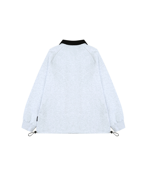 KINETICLO（キネティクロ）の「ストリングハーフジップ(1%MELANGE/BLACK)（その他トップス・レディース・その他・MEDIUM/LARGE/X-LARGE）」の4枚目の写真