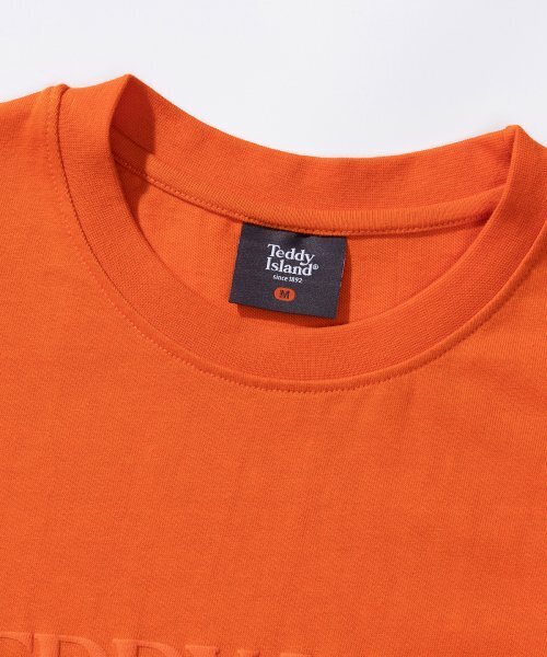 TEDDYISLAND(テディアイランド)の「エンボロゴ半袖オレンジ(Tシャツ/カットソー・メンズ・その他・MEDIUM/LARGE)」の6枚目の写真