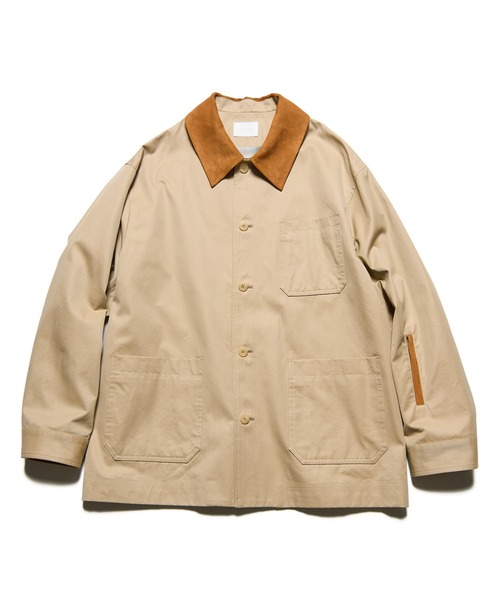 LEATHER COLLAR COVERALL（カバーオール）｜SOPHNET.（ソフネット）の