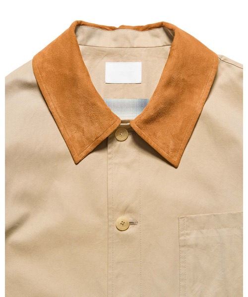 LEATHER COLLAR COVERALL（カバーオール）｜SOPHNET.（ソフネット）の