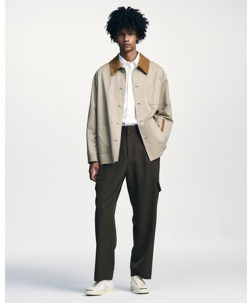 LEATHER COLLAR COVERALL（カバーオール）｜SOPHNET.（ソフネット）の