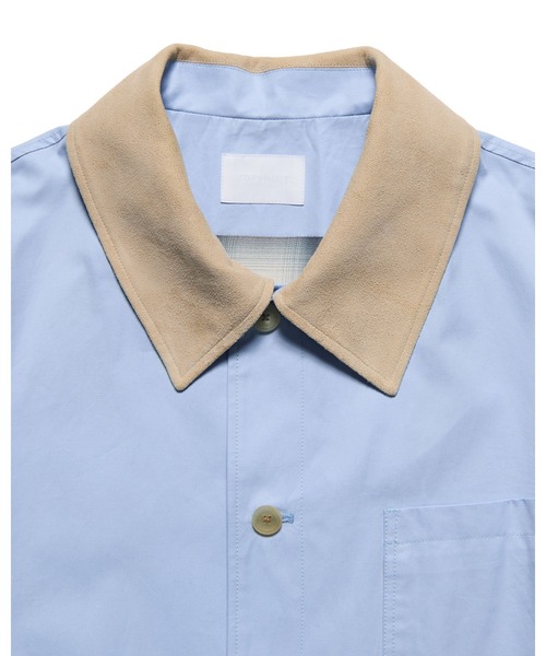 LEATHER COLLAR COVERALL（カバーオール）｜SOPHNET.（ソフネット）の