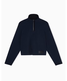 EMPORIO ARMANI | 【エンポリオ アルマーニ】 ジップアップ スウェットシャツ クレープジャージー(スウェット)