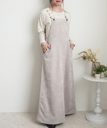 Emma（SELECT LEVERY） | コーデュロイジャンパースカート(サロペット/オーバーオール)