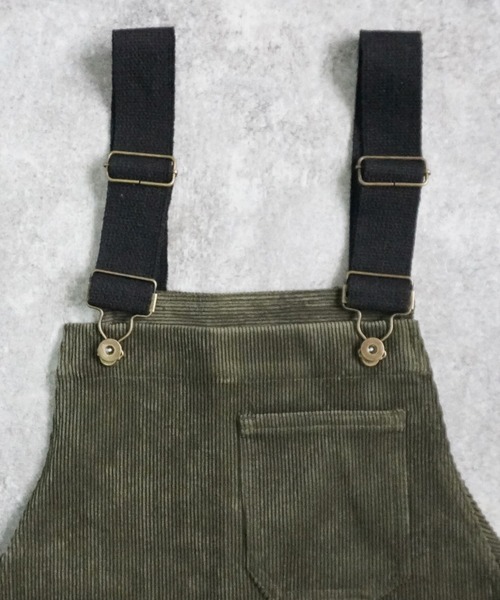 Emma(SELECT LEVERY)(エマ セレクトリベリー)の「コーデュロイジャンパースカート(サロペット/オーバーオール・レディース・パープル/アイボリー/カーキ/ブラック・MEDIUM/LARGE)」の22枚目の写真