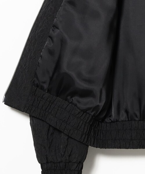 Ray BEAMS（レイビームス）の「ジャカード 中綿 スタンド ブルゾン（ブルゾン・レディース・ホワイト系その他6/ブラック・0/1）」の18枚目の写真