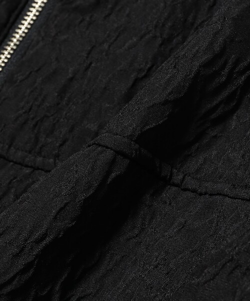 Ray BEAMS（レイビームス）の「ジャカード 中綿 スタンド ブルゾン（ブルゾン・レディース・ホワイト系その他6/ブラック・0/1）」の20枚目の写真