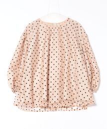 INGEBORG（インゲボルグ）の「ドットチュールギャザーブラウス（シャツ/ブラウス）」