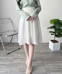 Amulet（アミュレット）の「シンプルだけど美しく見せる優秀シルエット ひざ丈Aラインスカート（スカート）」