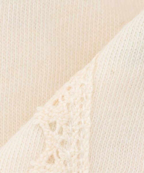 sense of wonder(センスオブワンダー)の「野イチゴスタイ【オーガニック】【日本製】(スタイ/よだれかけ・キッズ・ホワイト系・F)」の5枚目の写真