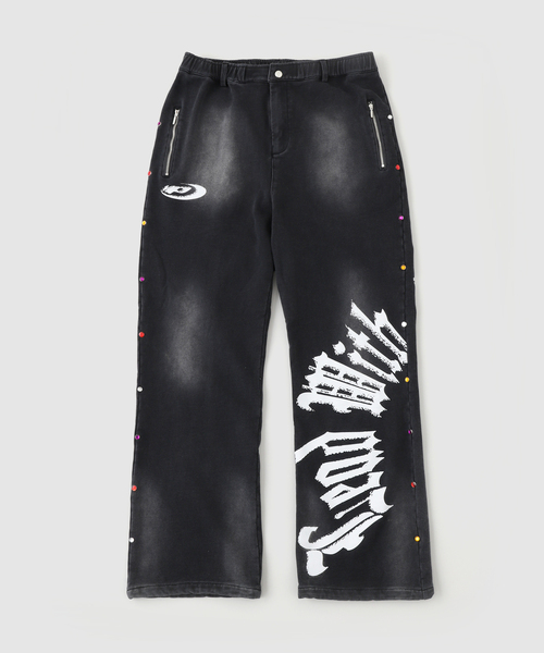 JOINT WORKS(ジョイントワークス)の「MARK POINT / マークポイント GSTONE FLEAR SWEATPANTS(スウェットパンツ・メンズ・ブラック/ホワイト・MEDIUM/LARGE)」の11枚目の写真