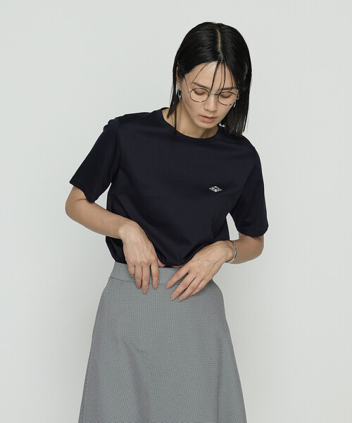 COMME CA(コムサ)の「〔 TALLサイズ 〕 スーピマコットンポンチ ワッペンTシャツ(Tシャツ/カットソー・レディース・ホワイト/グレー/ネイビー・15号/13号)」の10枚目の写真