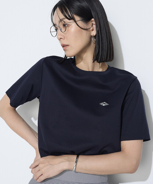COMME CA(コムサ)の「〔 TALLサイズ 〕 スーピマコットンポンチ ワッペンTシャツ(Tシャツ/カットソー・レディース・ホワイト/グレー/ネイビー・15号/13号)」の22枚目の写真