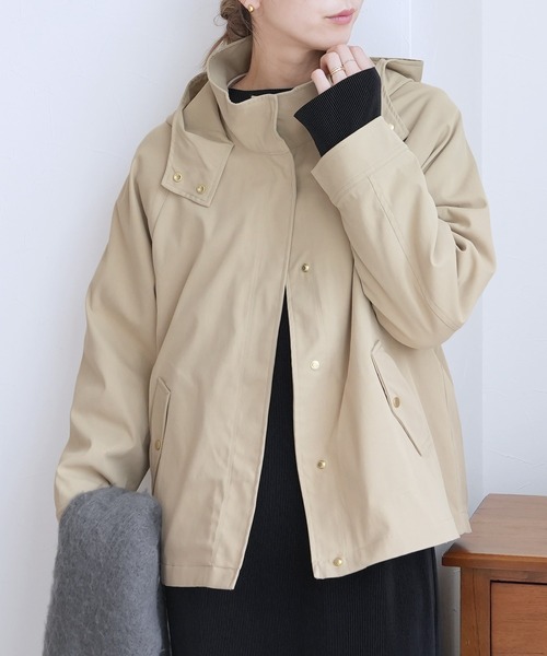 reca（レカ）の「ライナー取外しマウンテンパーカー（その他アウター・レディース・カーキ/ブラック/ベージュ・FREE）」の9枚目の写真