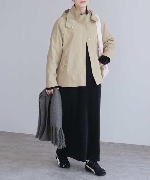 reca（レカ）の「ライナー取外しマウンテンパーカー（その他アウター・レディース・カーキ/ブラック/ベージュ・FREE）」の10枚目の写真