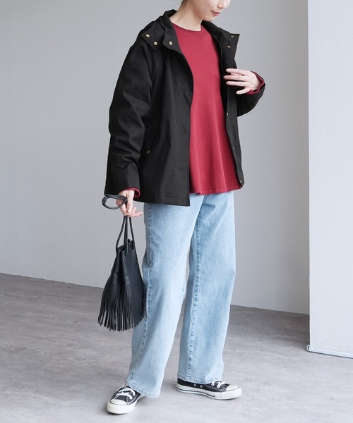 reca（レカ）の「ライナー取外しマウンテンパーカー（その他アウター・レディース・カーキ/ブラック/ベージュ・FREE）」の5枚目の写真