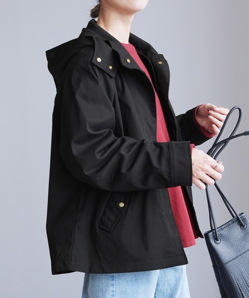 reca（レカ）の「ライナー取外しマウンテンパーカー（その他アウター・レディース・カーキ/ブラック/ベージュ・FREE）」の6枚目の写真