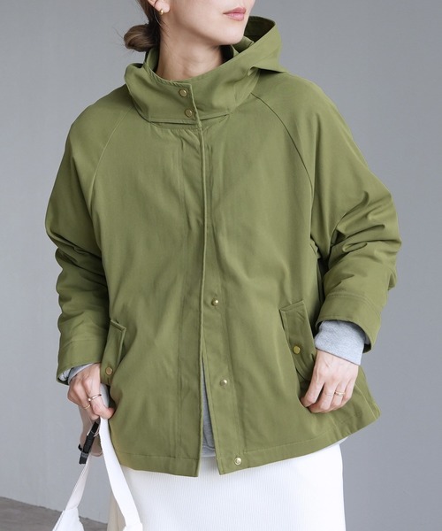 reca（レカ）の「ライナー取外しマウンテンパーカー（その他アウター・レディース・カーキ/ブラック/ベージュ・FREE）」の14枚目の写真