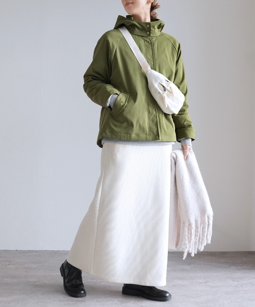 reca（レカ）の「ライナー取外しマウンテンパーカー（その他アウター・レディース・カーキ/ブラック/ベージュ・FREE）」の15枚目の写真