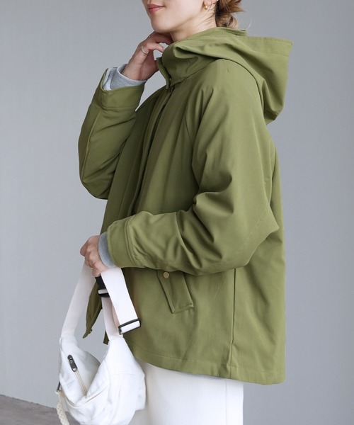 reca（レカ）の「ライナー取外しマウンテンパーカー（その他アウター・レディース・カーキ/ブラック/ベージュ・FREE）」の16枚目の写真