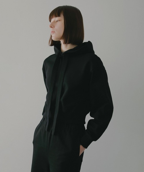 manof マノフ　セットアップ　黒 HOODIE SWEAT SET UP（セットアップ）｜MANOF（マノフ）のファッション