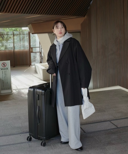 MANOF(マノフ)の「HOODIE SWEAT SET UP(セットアップ・レディース・グレー/ホワイト/ブラック・S/M)」の15枚目の写真