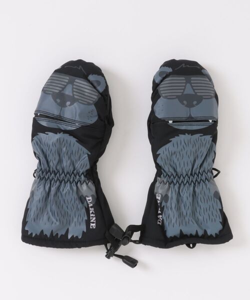DAKINE(ダカイン)の「DAKINE TODDLER(キッズ) SCRAMBLER MITTS スノーグローブ 【25-26SNOWモデル】(手袋・キッズ・ブラック系その他・LARGE)」の1枚目の写真