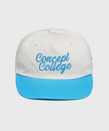CONCEPTCOLLEGE（コンセプトカレッジ）の「ホワイトスカイブルー配色ボールキャップ（キャップ）」