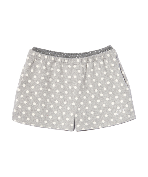 PIECEMAKER（ピースメーカー）の「DOT LAYERED SHORT PANTS (GREY)（その他パンツ・レディース・その他・FREE）」の4枚目の写真