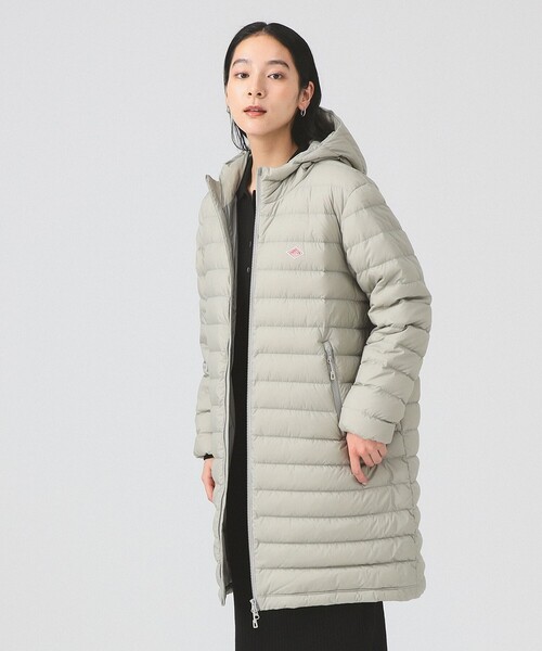 Ray BEAMS（レイビームス）の「DANTON / MIDDLE DOWN HOODED COAT(0878CL)（その他アウター・レディース・ライトグレー・SMALL/MEDIUM）」の4枚目の写真