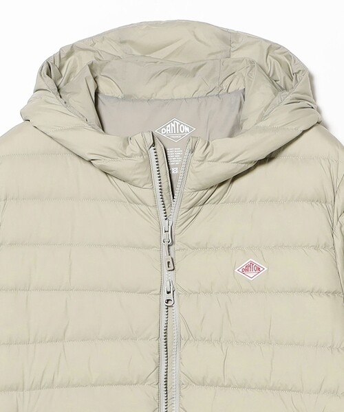 Ray BEAMS（レイビームス）の「DANTON / MIDDLE DOWN HOODED COAT(0878CL)（その他アウター・レディース・ライトグレー・SMALL/MEDIUM）」の7枚目の写真