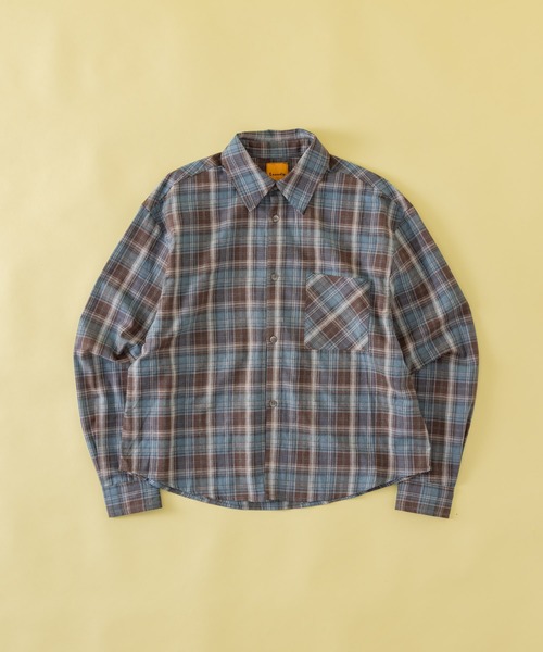 Zooodle(ズードル)の「Contrast checkered shirt - コントラストチェックシャツ -(シャツ/ブラウス・メンズ・レッド/ブルー・MEDIUM/LARGE)」の16枚目の写真