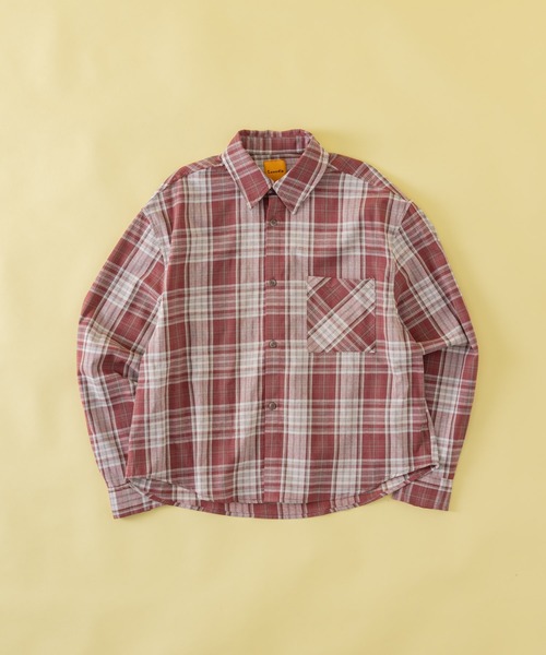 Zooodle(ズードル)の「Contrast checkered shirt - コントラストチェックシャツ -(シャツ/ブラウス・メンズ・レッド/ブルー・MEDIUM/LARGE)」の19枚目の写真