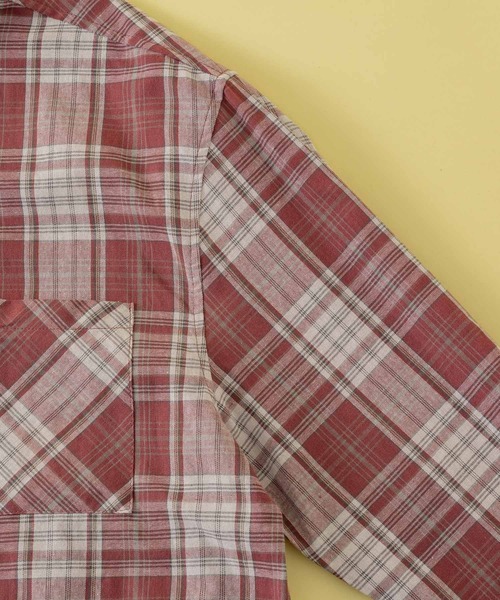 Zooodle(ズードル)の「Contrast checkered shirt - コントラストチェックシャツ -(シャツ/ブラウス・メンズ・レッド/ブルー・MEDIUM/LARGE)」の22枚目の写真