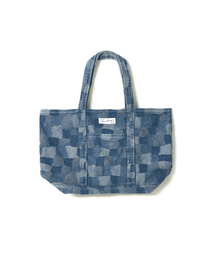 LORES（ロアス）の「Mosaic Denim Tote Bag - Blue（トートバッグ）」