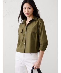 BANANA REPUBLIC FACTORY STORE | BANANA REPUBLIC FACTORY STORE ポプリン ユーティリティ シャツ(シャツ/ブラウス)