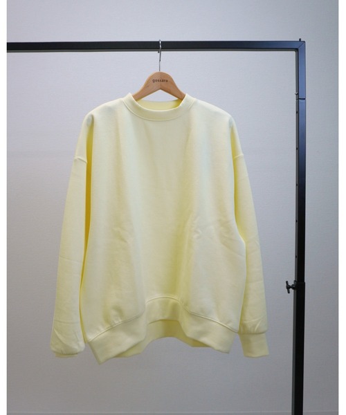 gossara(ゴサラ)の「オーバサイズスウェット(スウェット・レディース・イエロー/オフホワイト/ピンク・FREE)」の9枚目の写真