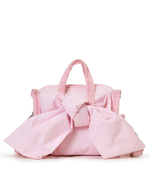 LeSportsac(レスポートサック)の「BOW MICRO BAG ピンクボウズ(ショルダーバッグ・レディース・ピンク・FREE)」の4枚目の写真